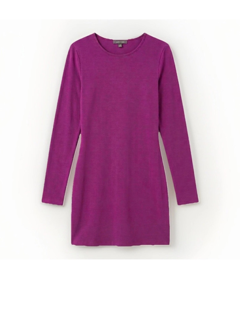 Vero Moda Backless Long Sleeve Dress in Magenta